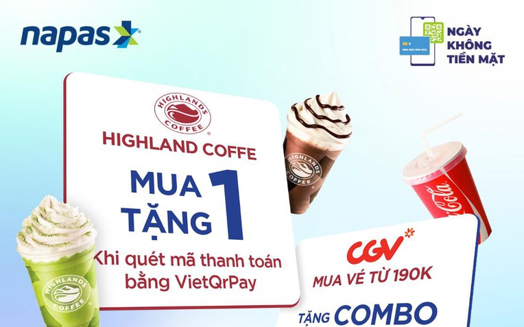 NAPAS tung loạt chương trình khuyến mãi hấp dẫn hưởng ứng Ngày Không Tiền Mặt 2025- Ảnh 1. NAPAS tung loạt chương trình khuyến mãi hấp dẫn hưởng ứng Ngày Không Tiền Mặt 2025- Ảnh 1.