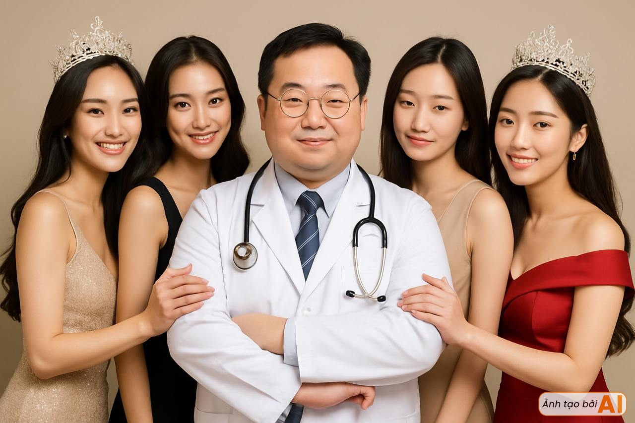 HÓNG: 1 bác sĩ thẩm mỹ nổi tiếng hẹn hò loạt nàng hậu Vbiz, khiến 2 mỹ nhân cùng bí mật sinh con thi nhau "tranh sủng"?- Ảnh 1.
