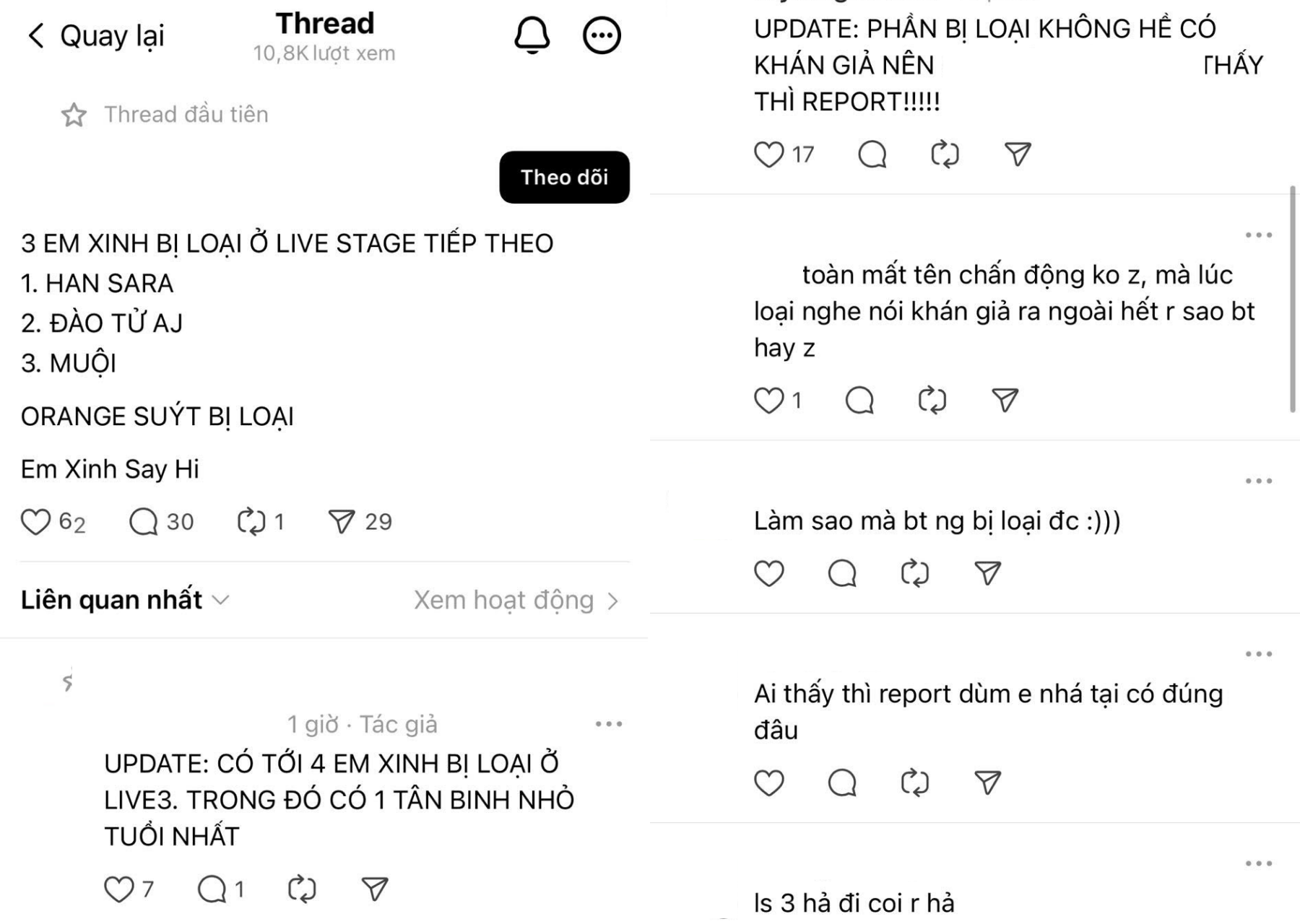 Em Xinh nhỏ tuổi nhất tại Say Hi bị loại sau Live Stage 3, Orange cũng dừng cuộc chơi tại đây?- Ảnh 1.