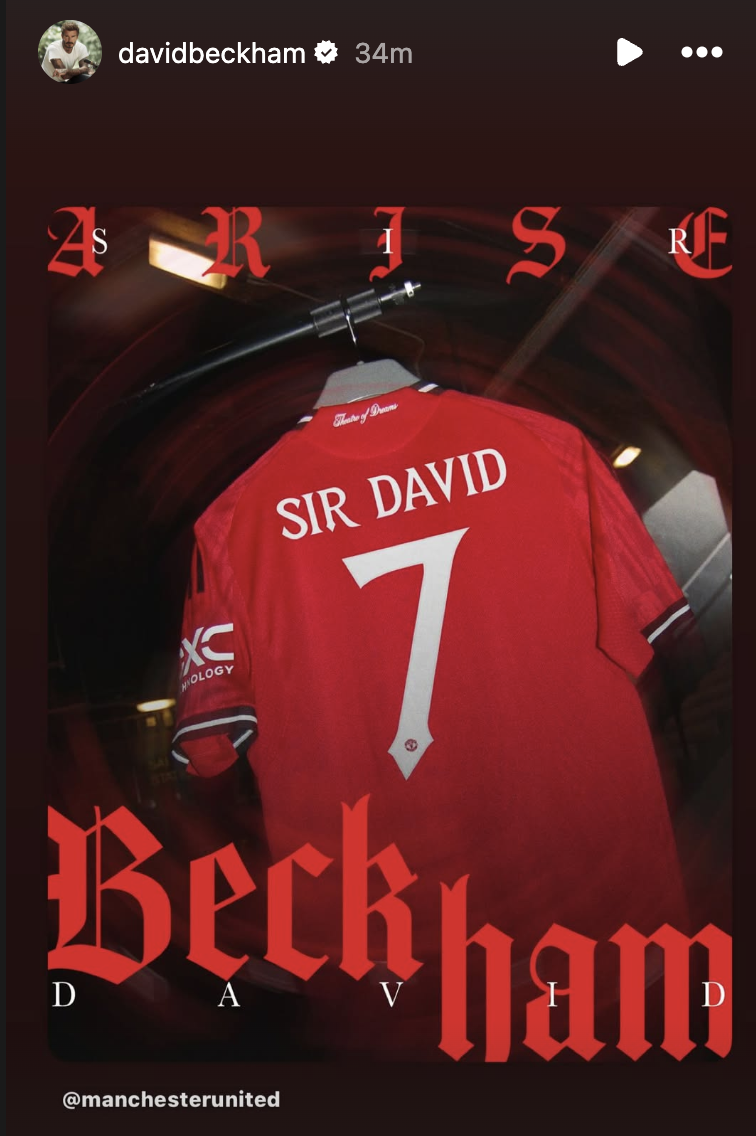 David Beckham chính thức được phong tước 