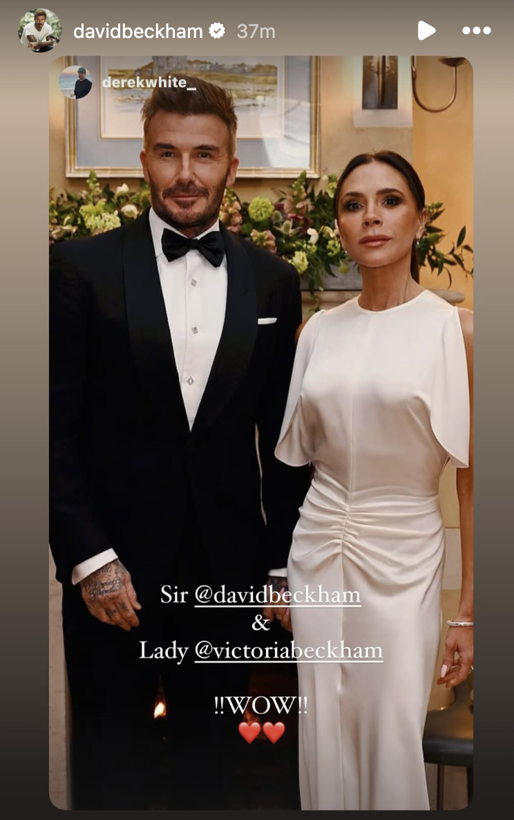 David Beckham chính thức được phong tước 