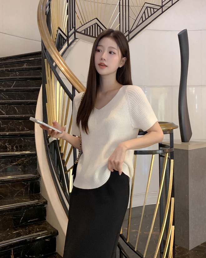 Kiểu áo hè đang 