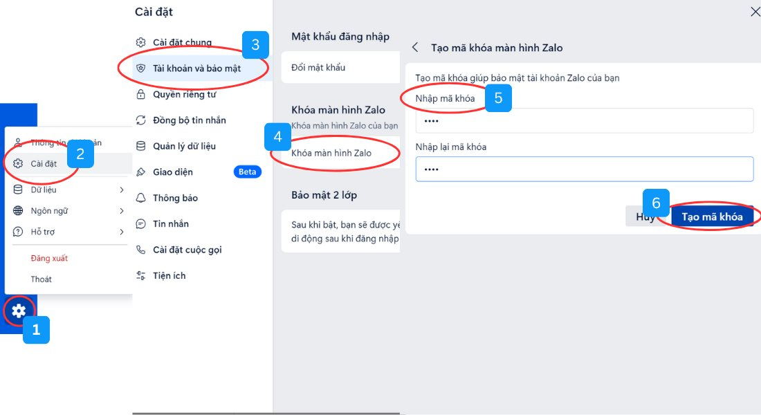 Tính năng này trên Zalo giúp bảo vệ nội dung tin nhắn, thông tin cá nhân kể cả khi bị truy cập trái phép, được Công an đánh giá là 'biện pháp bảo mật quan trọng'- Ảnh 4. Tính năng này trên Zalo giúp bảo vệ nội dung tin nhắn, thông tin cá nhân kể cả khi bị truy cập trái phép, được Công an đánh giá là 'biện pháp bảo mật quan trọng'- Ảnh 4.