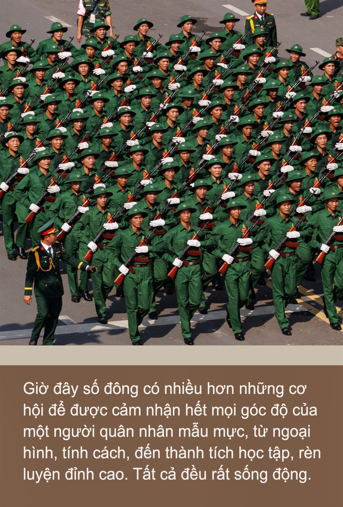 Sức hút của quân nhân- Ảnh 1.