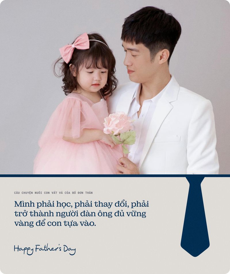 Bố đơn thân đẹp trai như nam thần trải lòng hành trình gà trống nuôi con: "Con dạy tôi cách làm người đàn ông tử tế"- Ảnh 3.