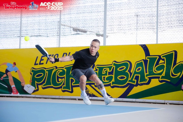 Chùm ảnh: Dàn VĐV quy tụ tranh giải thưởng gần 1 tỷ đồng tại giải Pickleball Báo chí - Truyền thông - ACE Cup 2025- Ảnh 12.