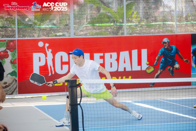 Chùm ảnh: Dàn VĐV quy tụ tranh giải thưởng gần 1 tỷ đồng tại giải Pickleball Báo chí - Truyền thông - ACE Cup 2025- Ảnh 7.