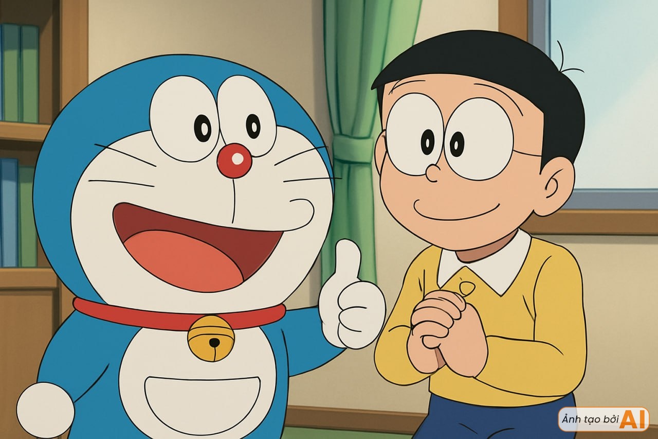 Xuyên đến tương lai nhìn cảnh Nobita và Shizuka bất lực khi trông con trong kỳ nghỉ hè, phải nhờ đến nhân vật đặc biệt để hỗ trợ- Ảnh 8.