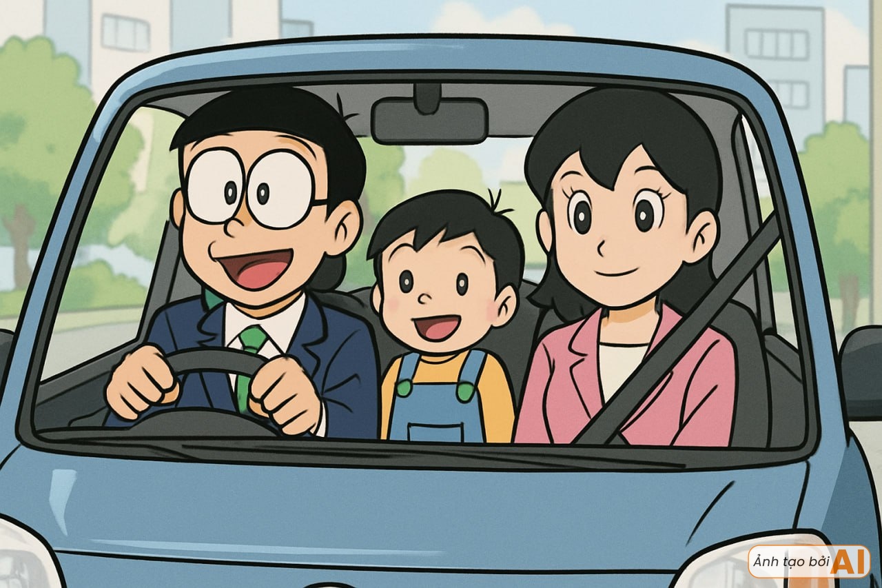 Xuyên đến tương lai nhìn cảnh Nobita và Shizuka bất lực khi trông con trong kỳ nghỉ hè, phải nhờ đến nhân vật đặc biệt để hỗ trợ- Ảnh 3.