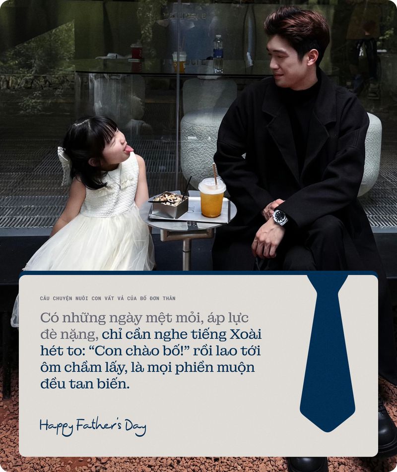 Bố đơn thân đẹp trai như nam thần trải lòng hành trình gà trống nuôi con: "Con dạy tôi cách làm người đàn ông tử tế"- Ảnh 2.