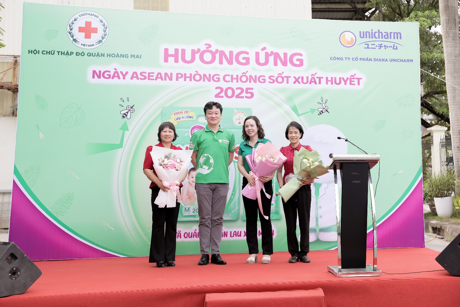 Diana Unicharm hưởng ứng ngày ASEAN phòng chống sốt xuất huyết- Ảnh 1.