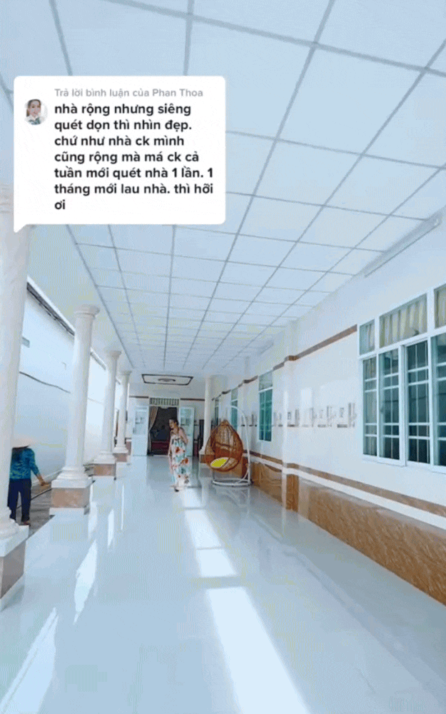"Đặc sản" nhà miền Tây: Rộng "vô cùng tận", lắt léo như mê cung, gạch hoa sáng bóng cả sân, chỉ quét nhà thôi cũng bở hơi tai- Ảnh 7.