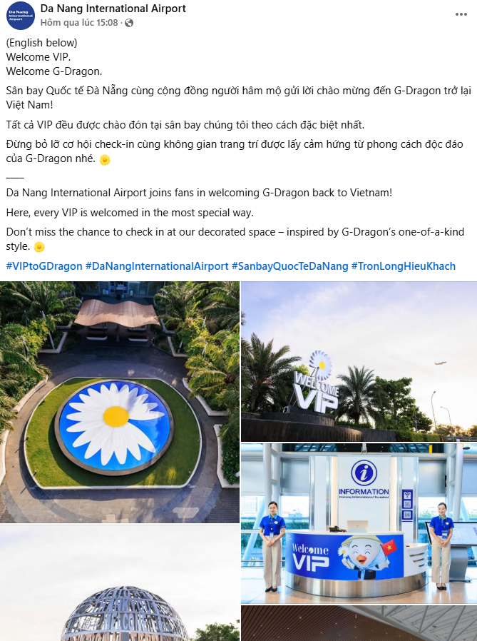 Người thân cận của G-Dragon nói đúng 3 chữ khi thấy Việt Nam chào đón “anh Long” quá hoành tráng!- Ảnh 1. Người thân cận của G-Dragon nói đúng 3 chữ khi thấy Việt Nam chào đón “anh Long” quá hoành tráng!- Ảnh 1.
