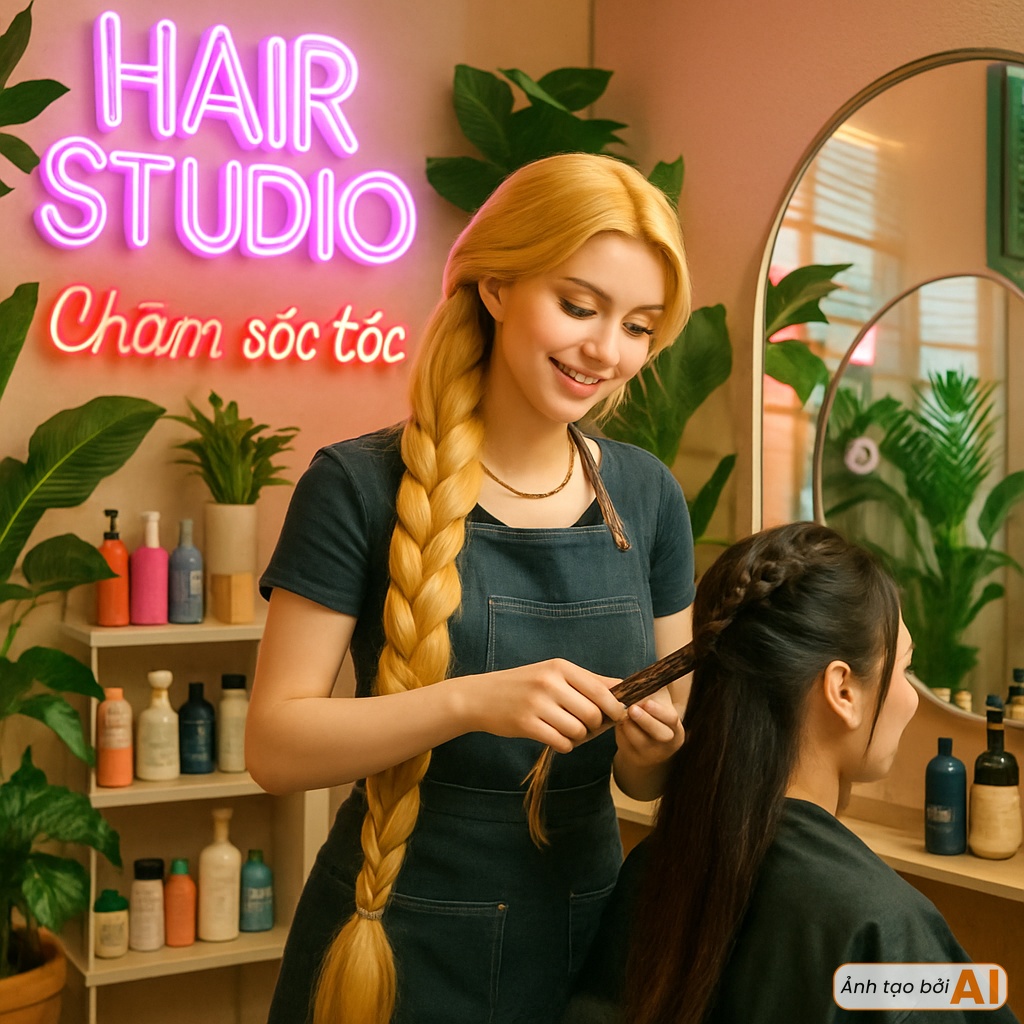 Khi dàn công chúa Disney được Việt hóa: Bạch Tuyết đến Hà Nội "review" bún đậu mắm tôm, nàng tiên cá Ariel là bà chủ tiệm nail- Ảnh 6.