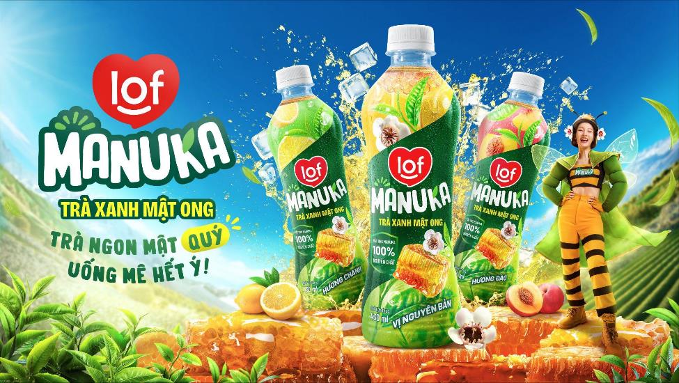 "Trình làng" siêu phẩm trà xanh mật ong Lof Manuka: chuẩn gu đồ uống thế hệ mới- Ảnh 1.
