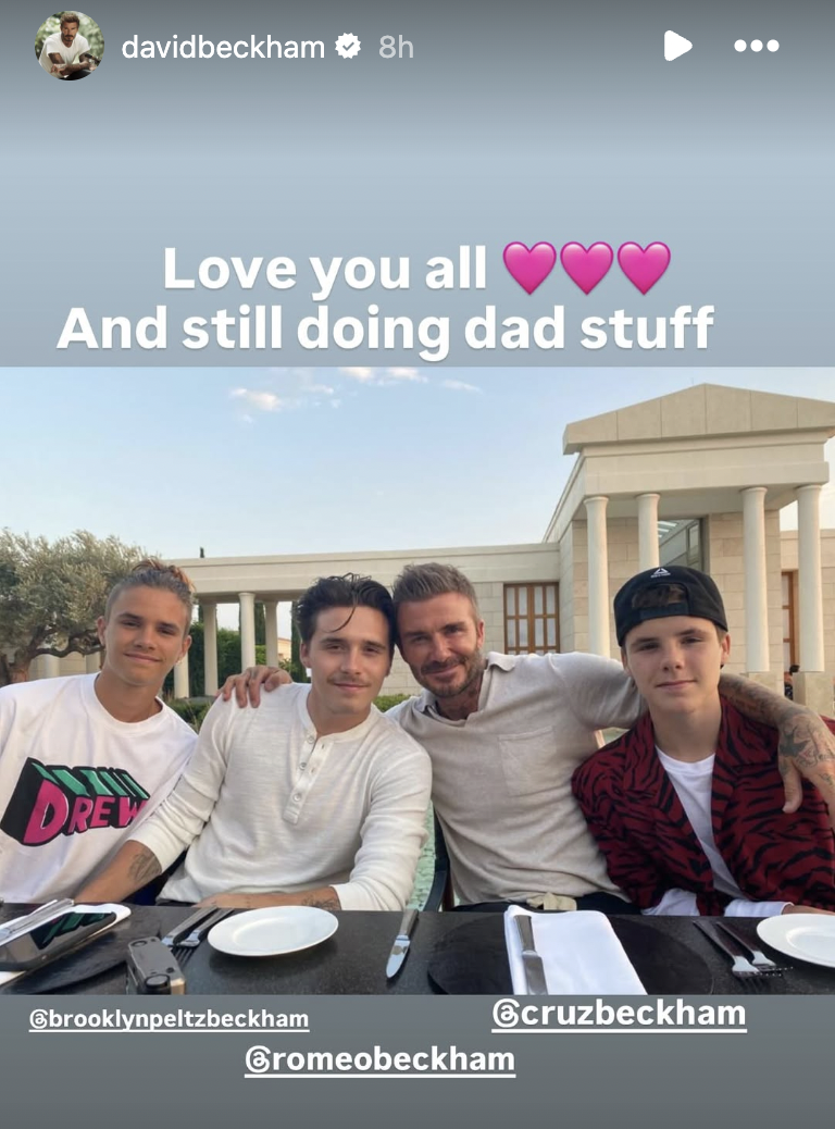 Cậu cả nhà Beckham nhất quyết 