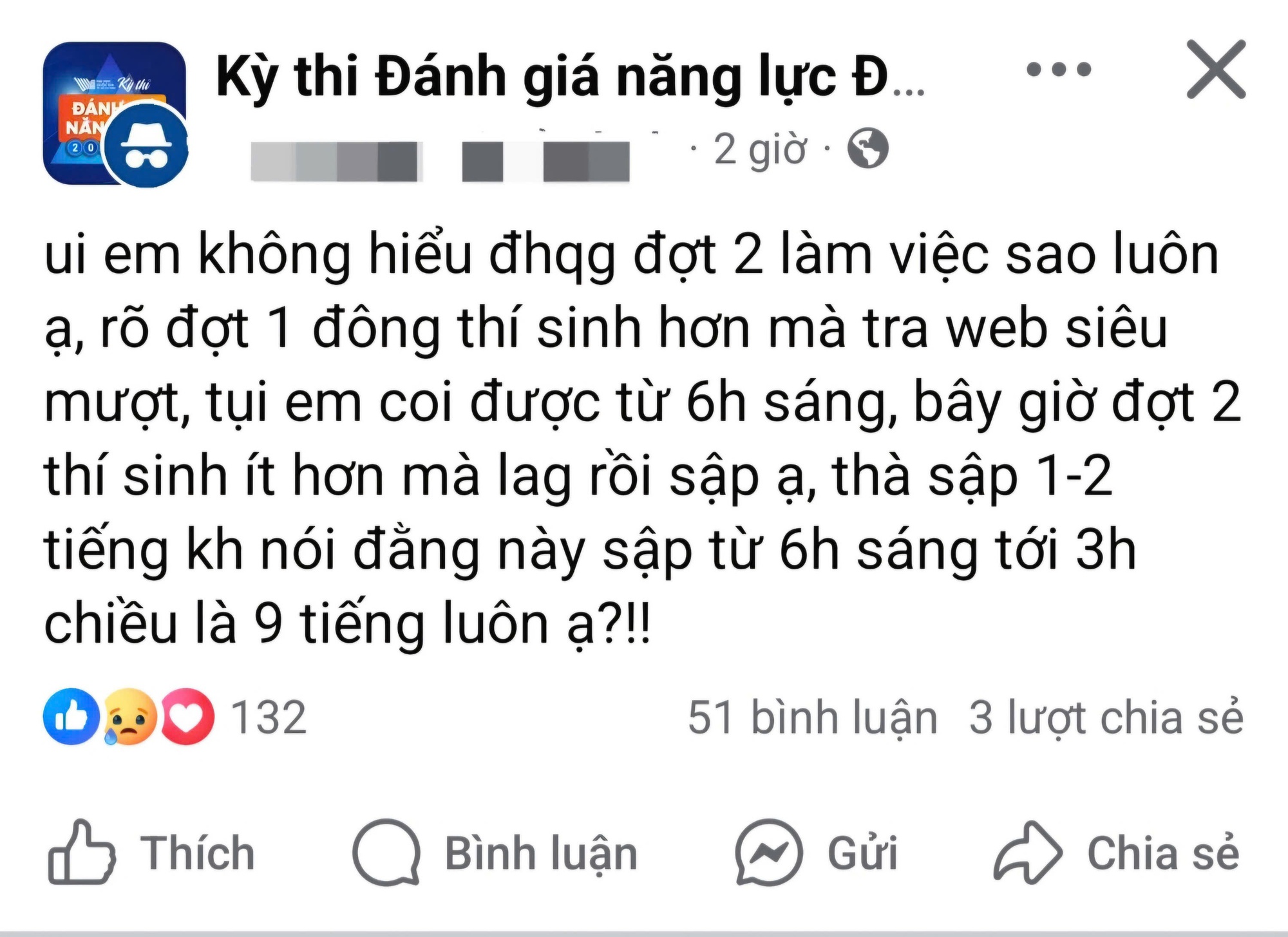 Vẫn còn nhiều thí sinh chưa xem được điểm đánh giá năng lực đợt 2- Ảnh 1.