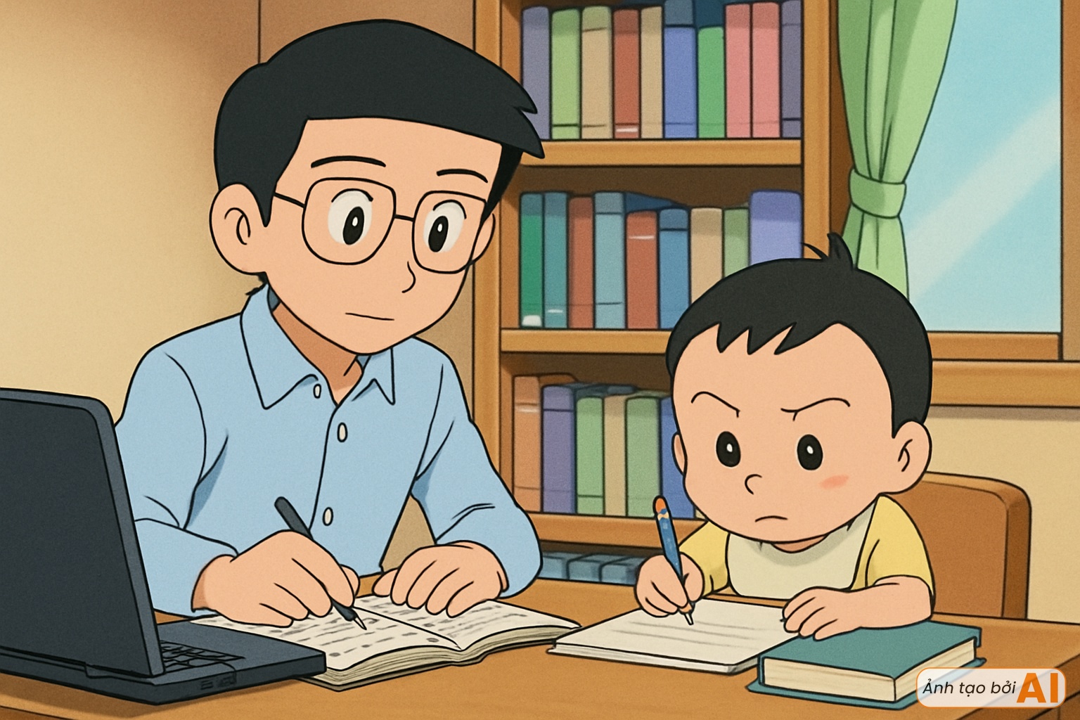 Hè này nhóm Doraemon làm thêm kiếm tiền tiêu vặt: Người chạy bàn, người đi dạy, người nghỉ ngang ngay ngày đầu- Ảnh 6.