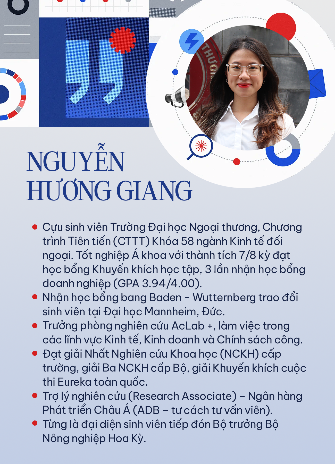 Nữ sinh trường ĐH Ngoại thương "ẵm" học bổng Tiến sĩ tại "Harvard châu Á": "Tri thức là hộ chiếu không thời hạn, khi bạn học hết mình sẽ đi đến nơi mà bạn muốn đến"- Ảnh 1.