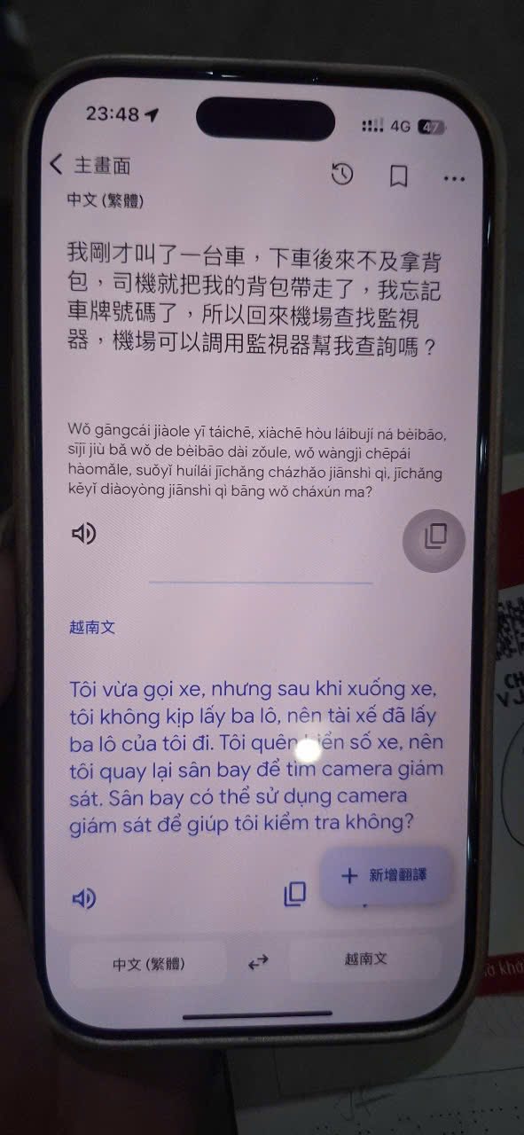 Hành trình của chiếc ba lô đựng gần 100.000 nhân dân tệ trong đêm ở Nội Bài- Ảnh 3.