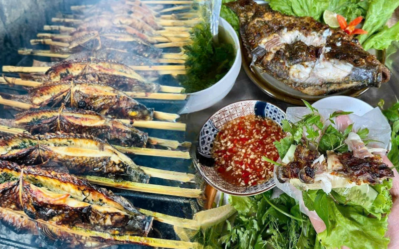 Ăn cá nướng giữa mùa hè oi bức nghe có vẻ nghịch lý? Nhưng với 