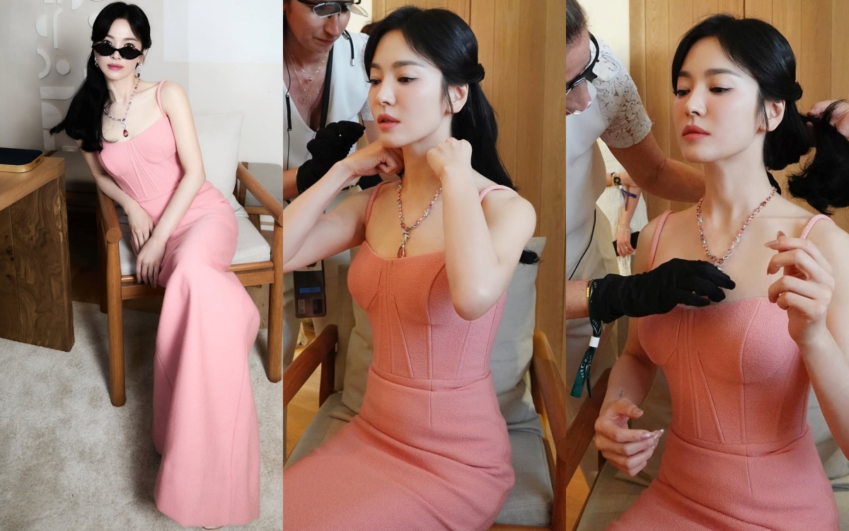 Song Hye Kyo khoe body đồng hồ cát, chẳng ngại đụng độ đàn em kém hơn chục tuổi- Ảnh 3.