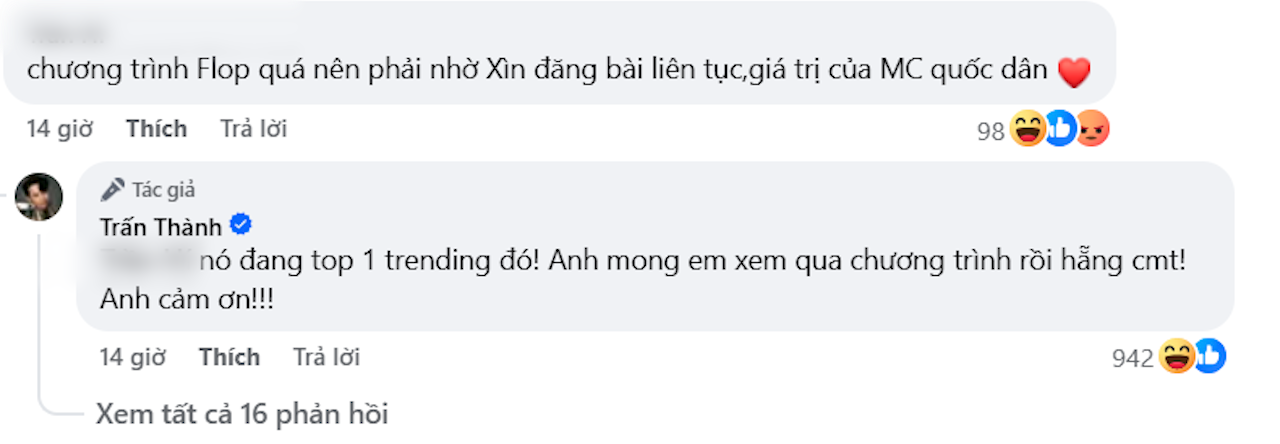 Em Xinh Say Hi bị chê flop, phải dựa hơi Trấn Thành để kéo fame: Chính chủ lên tiếng- Ảnh 3. Em Xinh Say Hi bị chê flop, phải dựa hơi Trấn Thành để kéo fame: Chính chủ lên tiếng- Ảnh 3.
