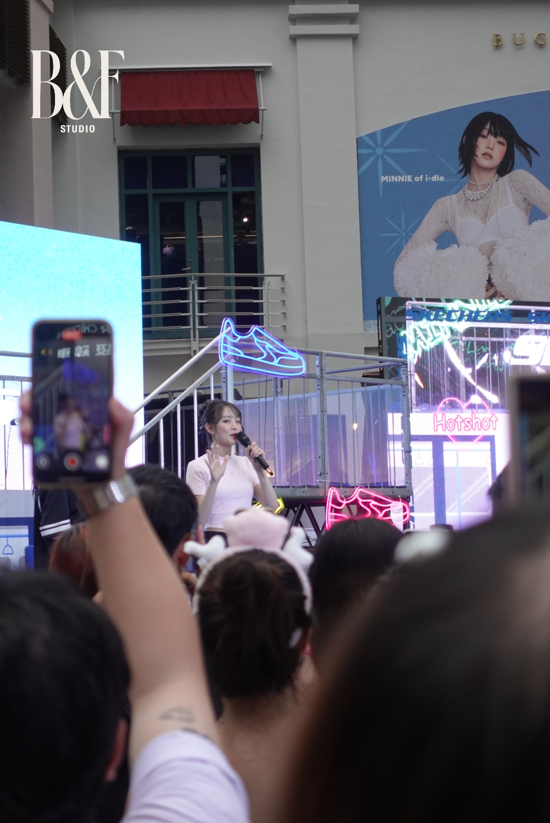 Minnie (I-DLE) cùng Skechers gây sốt đảo quốc Singapore: Visual và lời hẹn dành cho fan Việt "ngọt" như nhau- Ảnh 7.