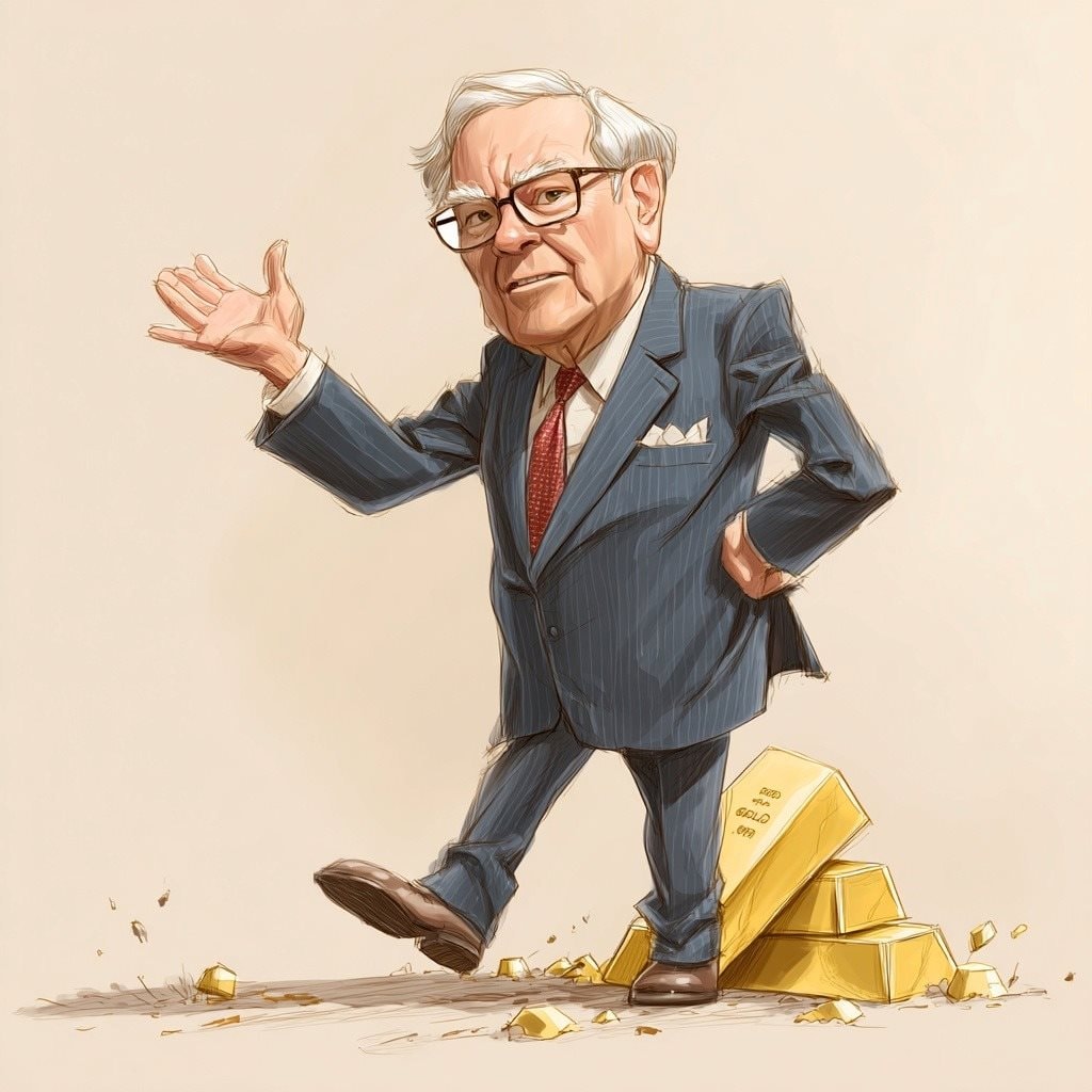 Giá vàng tăng cao ngất ngưởng, huyền thoại Warren Buffett vẫn dửng dưng: “Đào lên rồi chôn lại, chẳng tạo ra giá trị gì”- Ảnh 1.