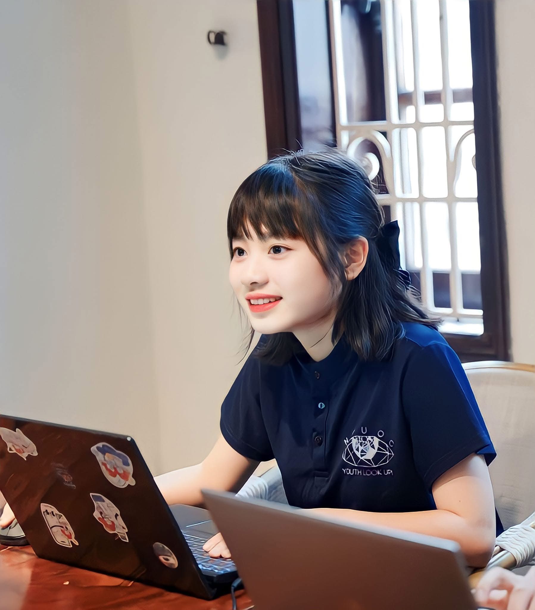 Gái xinh Bắc Bling giành học bổng gần 1 tỷ đồng của BUV, tất cả nhờ câu nói 7 chữ từ mẹ: "Ước gì con được học ở đây!"- Ảnh 1.