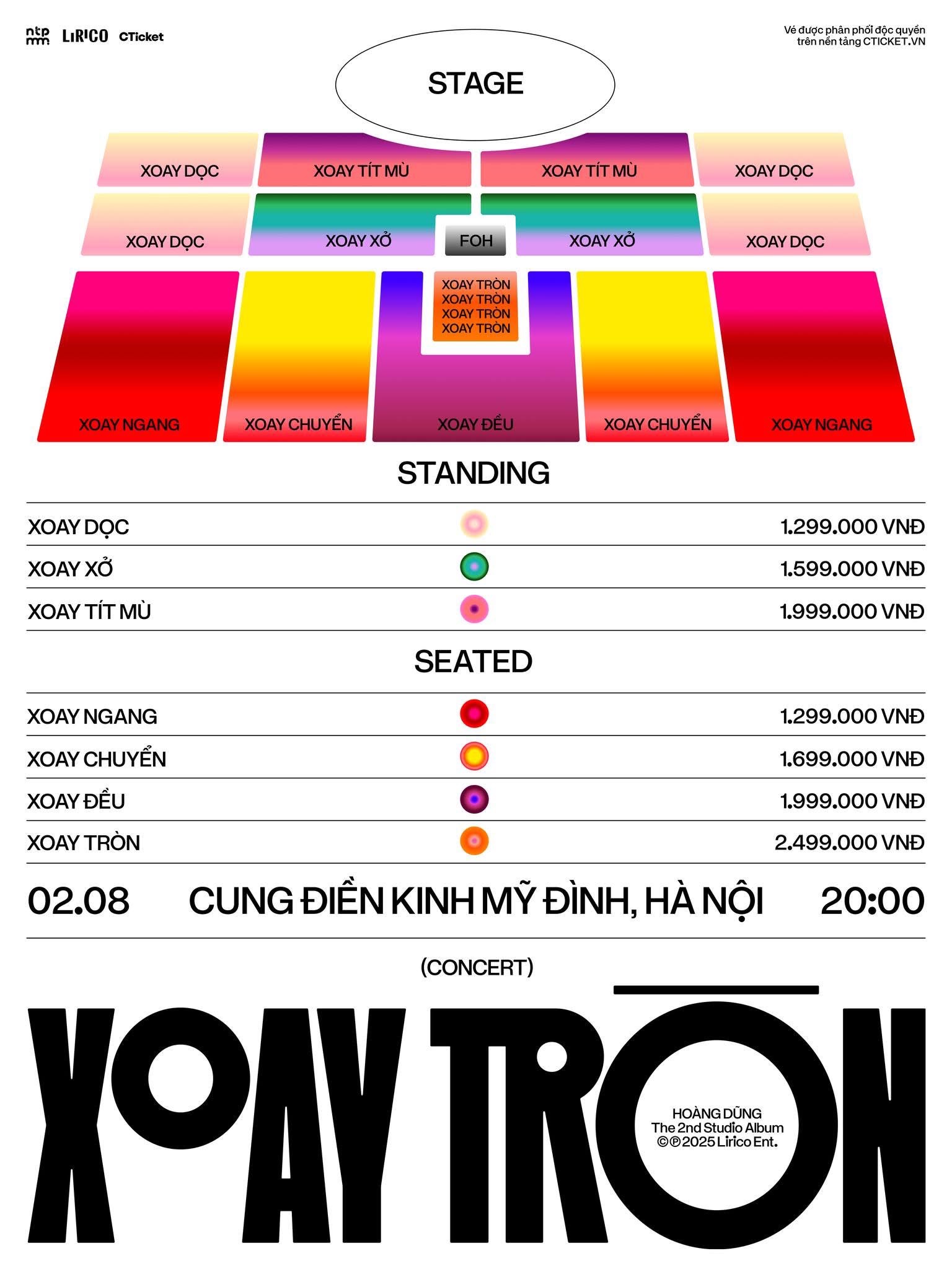 Sự mạo hiểm của chủ nhân hit Nàng Thơ, tung giá vé concert khiến fan tranh luận nảy lửa- Ảnh 3. Sự mạo hiểm của chủ nhân hit Nàng Thơ, tung giá vé concert khiến fan tranh luận nảy lửa- Ảnh 3.