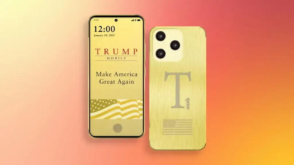 Tổng thống Trump ra mắt chiếc điện thoại mạ vàng- Ảnh 1.