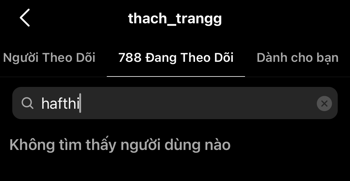 Phát hiện Hà Thi unfollow Thạch Trang, hội gái xinh nổi tiếng bị đồn Phát hiện Hà Thi unfollow Thạch Trang, hội gái xinh nổi tiếng bị đồn