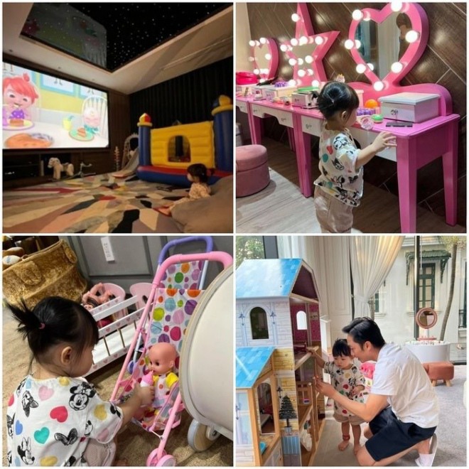 Sao Việt bỏ tiền tỷ đầu tư khu vui chơi tại gia cho con: Từ trung tâm thương mại tới sân chơi rộng lớn ai nhìn cũng mê- Ảnh 12.