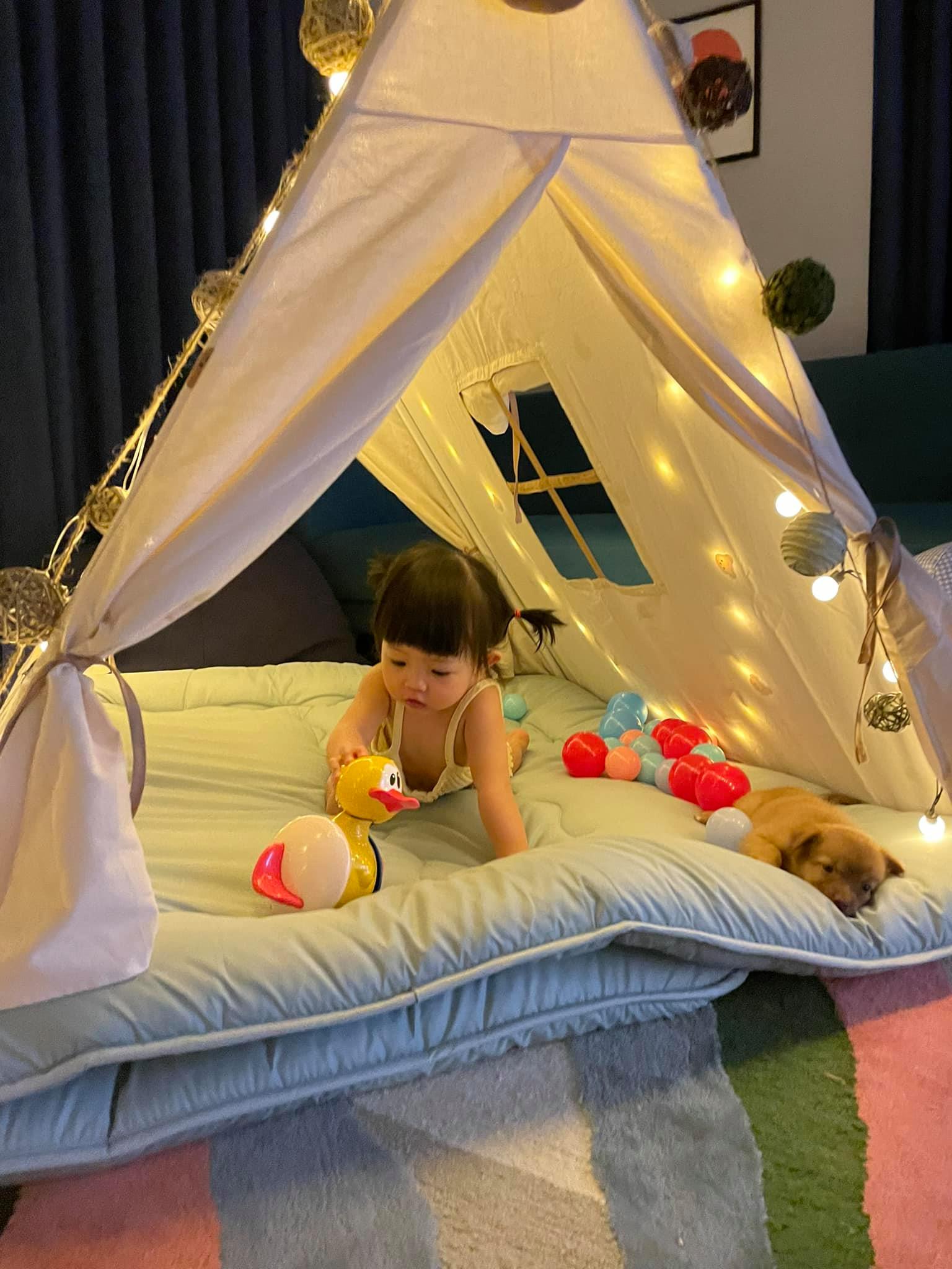 Sao Việt bỏ tiền tỷ đầu tư khu vui chơi tại gia cho con: Từ trung tâm thương mại tới sân chơi rộng lớn ai nhìn cũng mê- Ảnh 21.