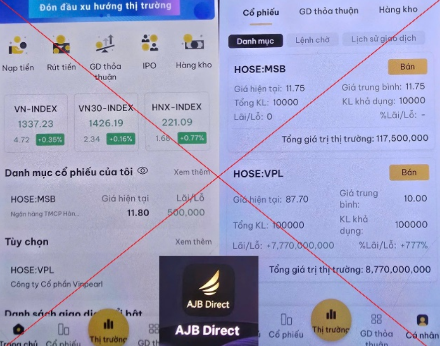 4 tỷ đồng đổi 7,77 tỷ ảo: Cú lừa đầu tư chứng khoán qua app giả mạo- Ảnh 1.