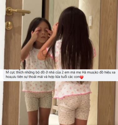 Hồ Ngọc Hà khoe khoảnh khắc đáng yêu của Lisa, 1 cư dân mạng nhìn vào bộ quần áo liền chỉ ngay ra điều này!- Ảnh 1.