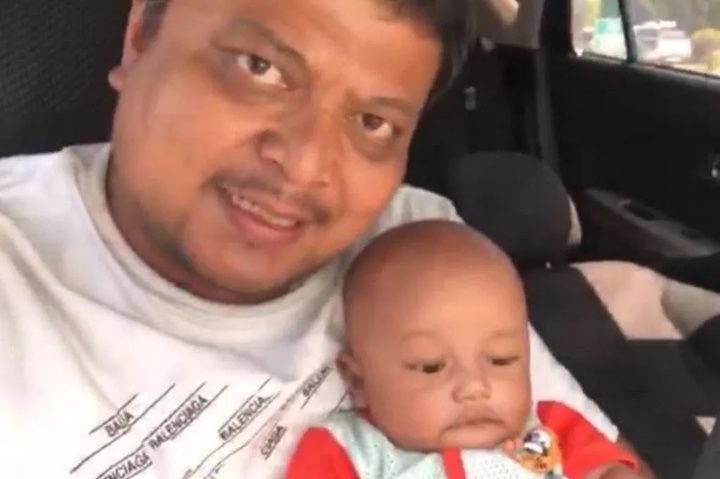 Em bé 3 tháng tuổi chết thương tâm khi cha lên cơn đau tim, ngã đè lên người- Ảnh 1.