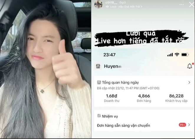 Chu Thanh Huyền khoe doanh thu bán hàng trong hơn 60 phút được 1,6 tỷ đồng với gần 5 nghìn đơn hàng- Ảnh 1.