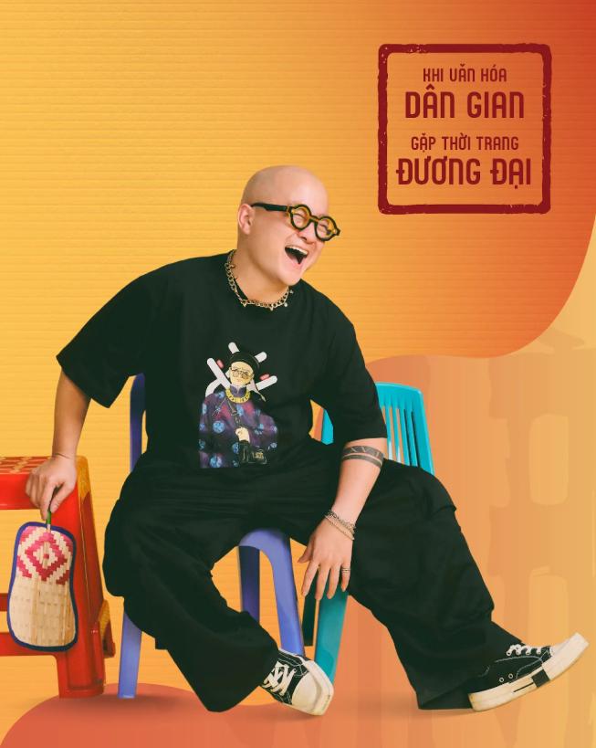 Khi văn hóa dân gian gặp thời trang đương đại - Màn hợp tác độc đáo giữa Canifa S & NTK  Cao Minh Tiến- Ảnh 1.