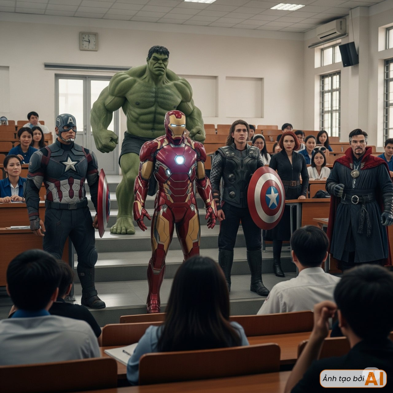Khi biệt đội Avengers về Việt Nam dạy tại Bách khoa, Công nghệ: Ai cũng sốc trước độ giỏi của sinh viên!- Ảnh 2.