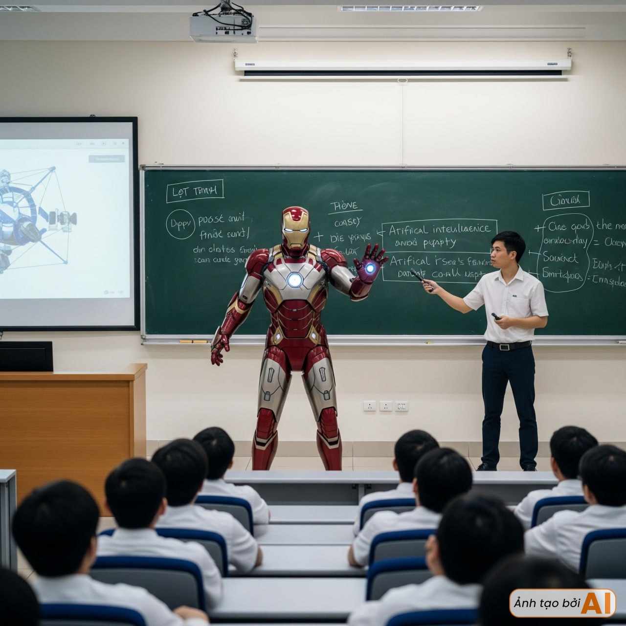 Khi biệt đội Avengers về Việt Nam dạy tại Bách khoa, Công nghệ: Ai cũng sốc trước độ giỏi của sinh viên!- Ảnh 4.
