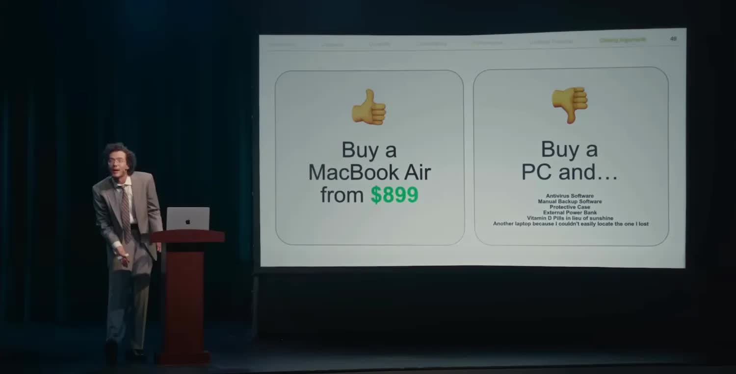 Apple tung mẫu thuyết trình để giúp bạn xin bố mẹ mua MacBook trước mùa nhập học đại học- Ảnh 2.