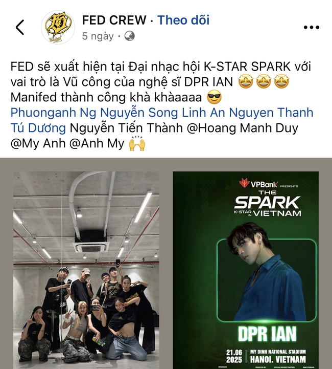Trưởng nhóm dancer Việt nhảy cùng DPR IAN: Được casting qua Instagram, tiết lộ 1 sự thật bất ngờ sau set diễn "ướt át"- Ảnh 5. Trưởng nhóm dancer Việt nhảy cùng DPR IAN: Được casting qua Instagram, tiết lộ 1 sự thật bất ngờ sau set diễn "ướt át"- Ảnh 5.