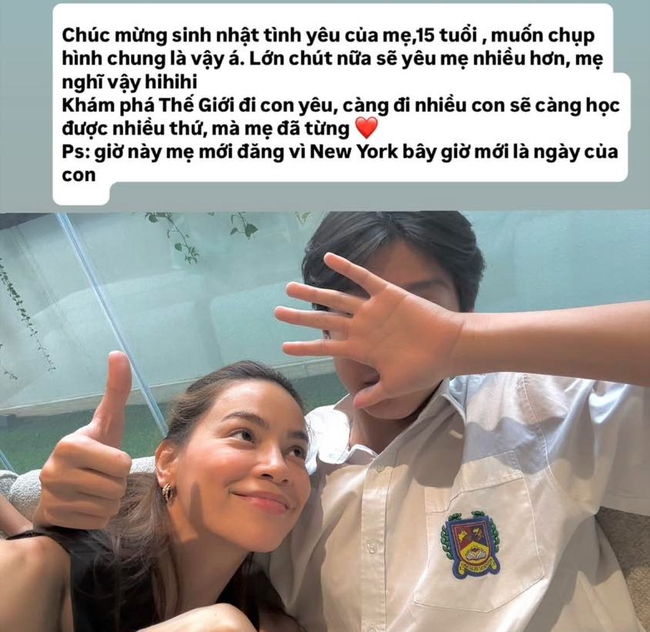 Hồ Ngọc Hà giải thích lý do chúc sinh nhật Subeo lệch ngày, dân mạng phát hiện 1 điều trùng hợp với Cường Đô la- Ảnh 1.