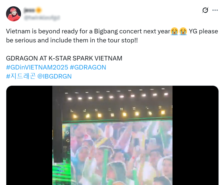 Fan quốc tế “wow không ngừng nghỉ”, đòi G-Dragon mang ngay concert đến Việt Nam sau màn tắm mưa lịch sử!- Ảnh 5.
