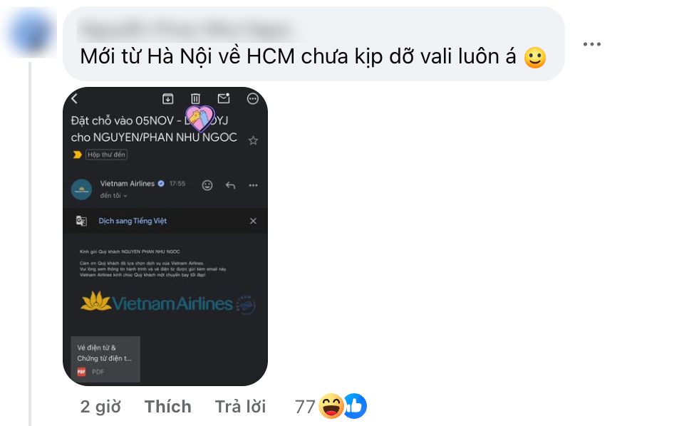 Vé máy bay đi Hà Nội tháng 11 rục rịch "căng" vì fan “anh Long” sợ chậm mất cơ hội hiếm- Ảnh 4.