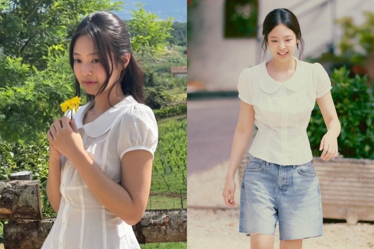 Jennie, Jisoo cùng "đắm đuối" 1 kiểu áo: Vừa hack eo thon, còn trông trẻ ra vài tuổi- Ảnh 2.