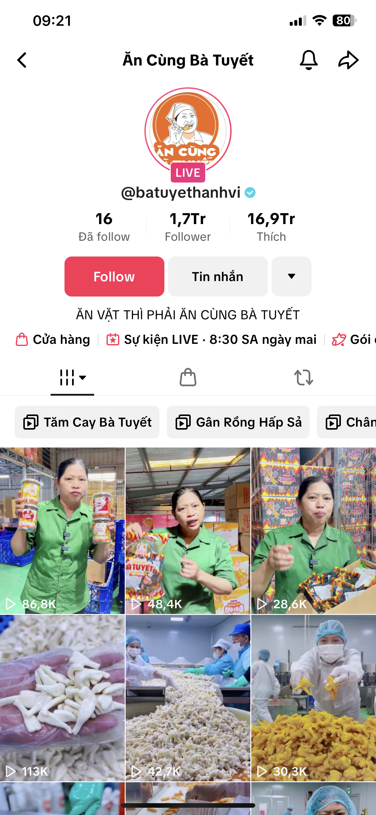 Ăn Cùng Bà Tuyết gấp rút chuyển xưởng mới 