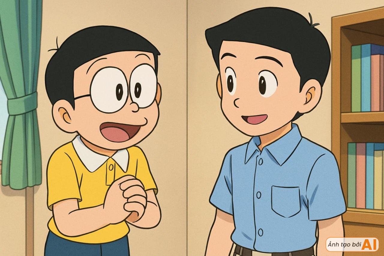 Nhóm bạn Doraemon đồng loạt sang Việt Nam học đại học: Shizuka chọn Ngoại thương, Dekisugi đỗ Y Hà Nội, Nobita gây sốc mạnh- Ảnh 11.